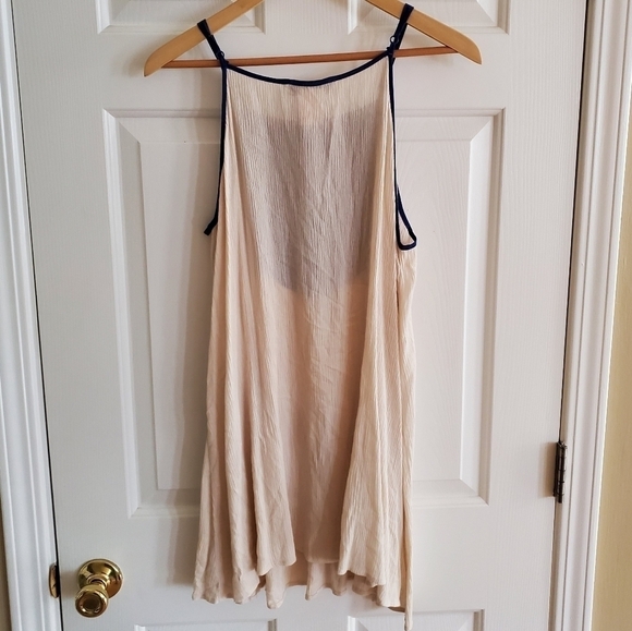 Flying Tomato dress ivory blue Size S - Picture 2 of 5